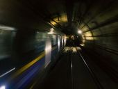 Metrô da linha 4 Amarela em São Paulo 