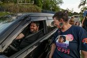 Candidatos fazem panfletagem no INPE 