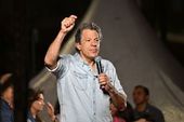 Fernando Haddad faz comício em SP 