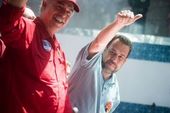 Caminhada reúne Lula e Haddad em SP 
