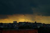 Alerta de tempestade no domingo eleições 
