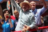 Caminhada Lula e Haddad em São Paulo 