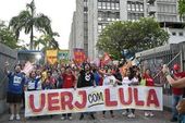 Manifestação pro Lula na UERJ 