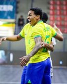 Brasil x Cabo Verde Copa de Futsal 