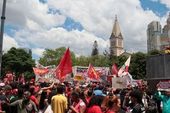 Manifestação em apoio a Lula em São Paulo 