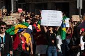 Manifestação em apoio a Lula no Porto 