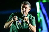 Flávio Bolsonaro em Guarulhos 