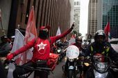Motociata por Lula em São Paulo 