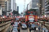 Manifestação em apoio a Lula em São Paulo 