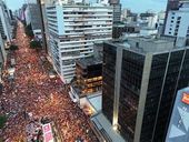 Manifestação em apoio a Lula em São Paulo 